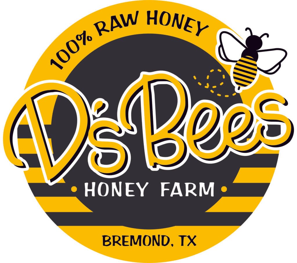D's Bees Honey Farm Logo Design Innovative Solutions Waco